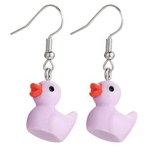 Generic Fashion Cartoon Animal Cute Duck Earrings Brand New